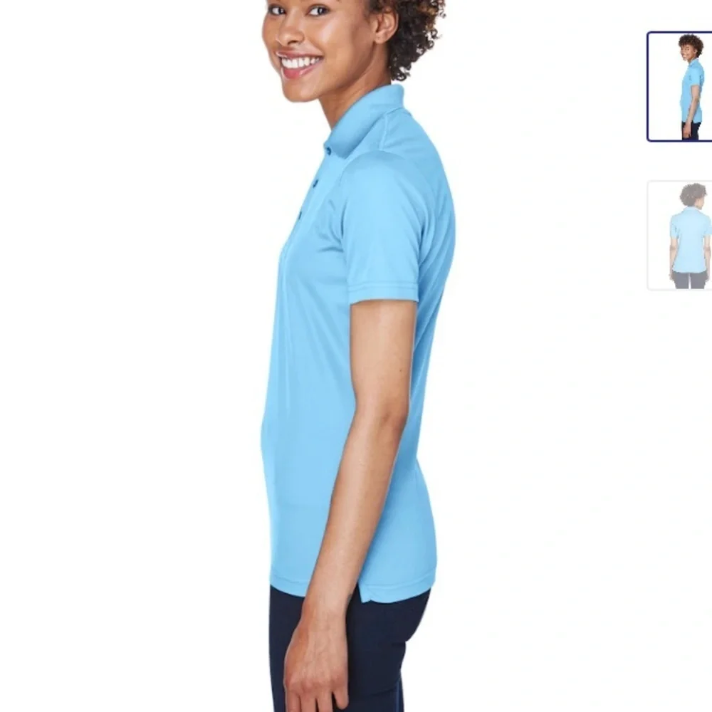 Purple Columbia Athletic (omni-wick) sports Golf polo shirt purple